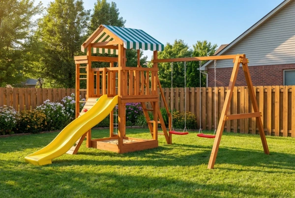 Детская площадка Савушка Мастер 5 (Махагон)