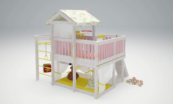 Игровой комплекс Савушка Baby 8 розовый