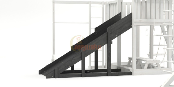 Скат деревянный для Савушка 1-3, 3 м (Black) Скат деревянный для Савушка 1-3, 3 м (Black)