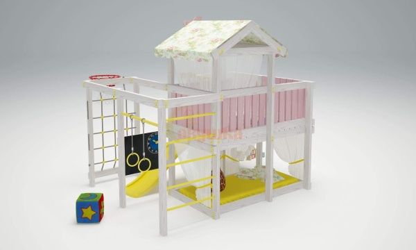 Игровой комплекс Савушка Baby 8 розовый