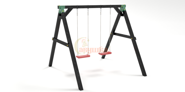 Качели Сава BLACK усиленные Качели Сава BLACK усиленные