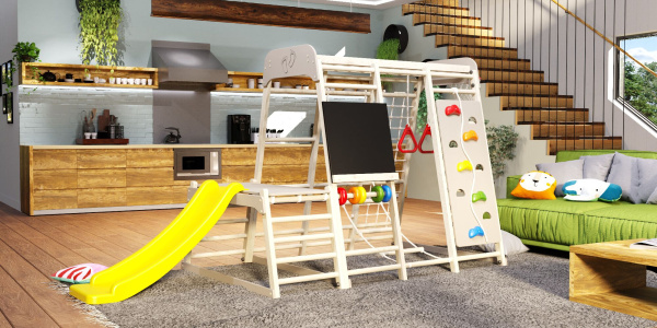 Детская игровая площадка Савушка Непоседа 7 oak