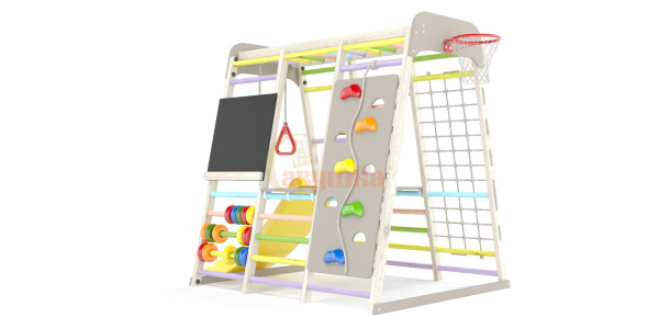 Детская игровая площадка Савушка Непоседа 3 soft