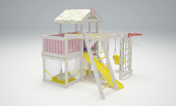 Игровой комплекс Савушка Baby 5 розовый