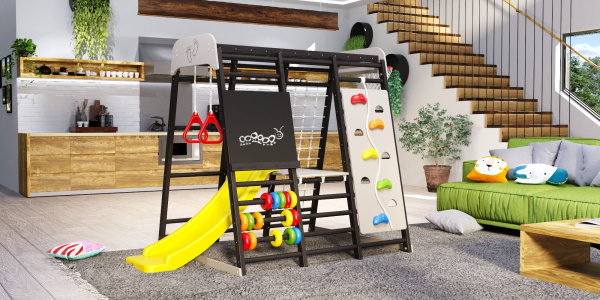 Детская игровая площадка Савушка Непоседа 3 nero