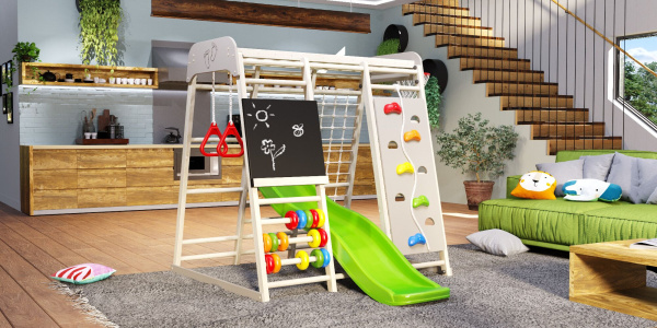 Детская игровая площадка Савушка Непоседа 4 oak