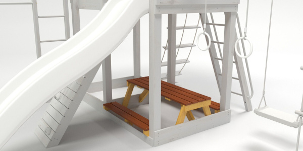 Столик с двумя лавочками