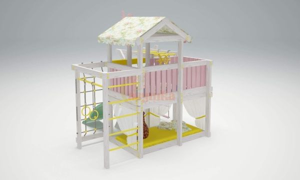 Игровой комплекс Савушка Baby 4 розовый