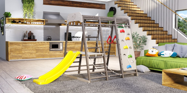 Детская игровая площадка Савушка Непоседа 2 shiitake