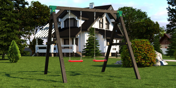 Качели Сава BLACK усиленные Качели Сава BLACK усиленные
