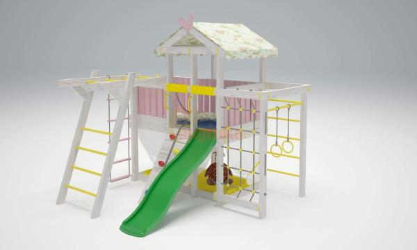 Игровой комплекс Савушка Baby 4 розовый