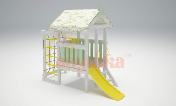 Игровой комплекс Савушка Baby 13 оливковый