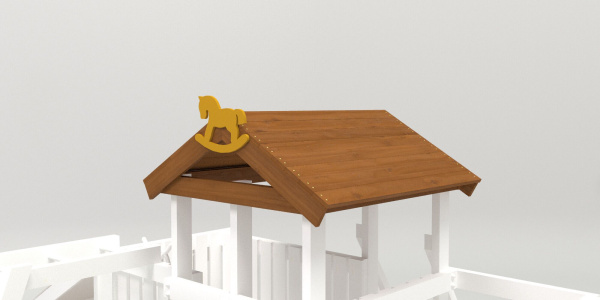 Крыша деревянная для серии Савушка Baby play