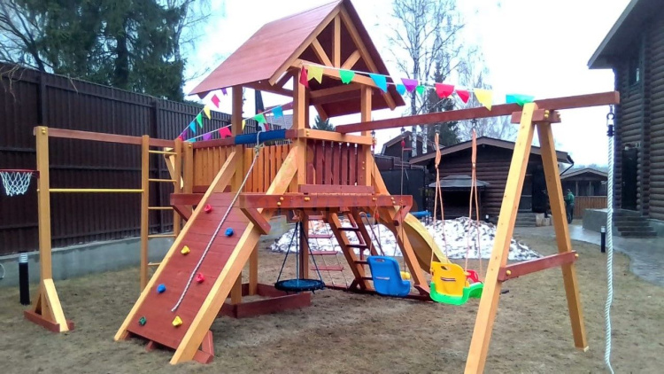 Детская площадка Савушка Люкс 6 Детская площадка Савушка Люкс 6