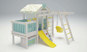 Игровой комплекс Савушка Baby 2 голубой Игровой комплекс Савушка Baby 2 голубой